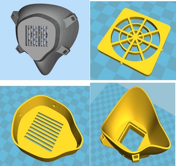 和口罩焦慮說拜拜-3D打印口罩(圖2) 和口罩焦慮說拜拜-3D打印口罩(圖2)