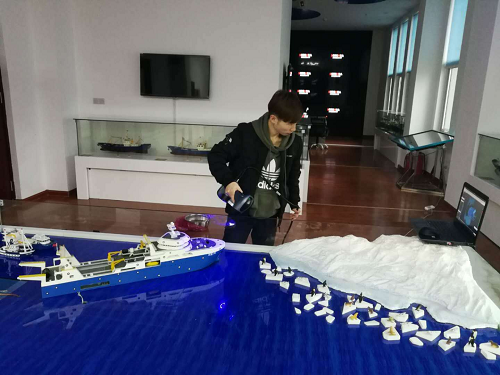 洋明達(dá)三維掃描儀助力船舶逆向工程(圖1) 洋明達(dá)三維掃描儀助力船舶逆向工程(圖1)